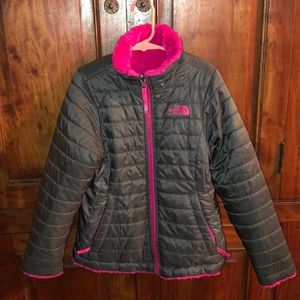 North Face reversible jacket